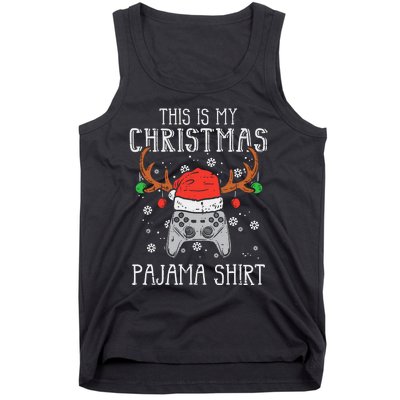 This Is My Christmas Shirt Gamer Xmas Tank Top