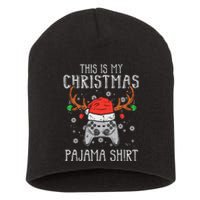 This Is My Christmas Shirt Gamer Xmas Short Acrylic Beanie