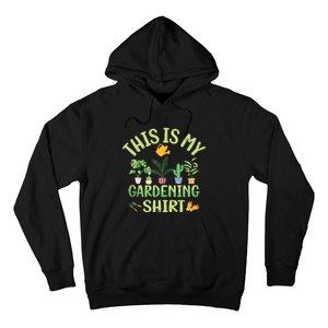 This Is My Gardening Funny Cute Gardener Gardening Tank Top Hoodie