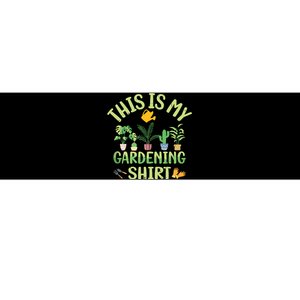 This Is My Gardening Funny Cute Gardener Gardening Tank Top Bumper Sticker