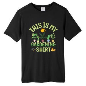 This Is My Gardening Funny Cute Gardener Gardening Tank Top Tall Fusion ChromaSoft Performance T-Shirt