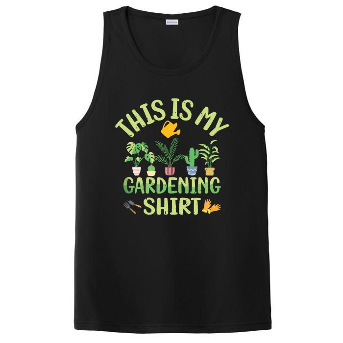 This Is My Gardening Funny Cute Gardener Gardening Tank Top PosiCharge Competitor Tank