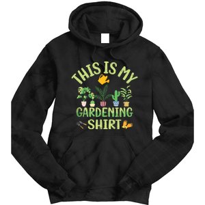 This Is My Gardening Funny Cute Gardener Gardening Tank Top Tie Dye Hoodie