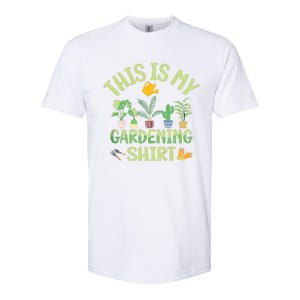 This Is My Gardening Funny Cute Gardener Gardening Tank Top Softstyle CVC T-Shirt