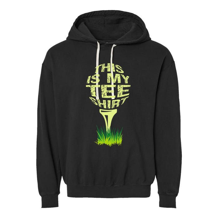 This Is My Golfer Garment-Dyed Fleece Hoodie