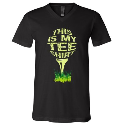 This Is My Golfer V-Neck T-Shirt
