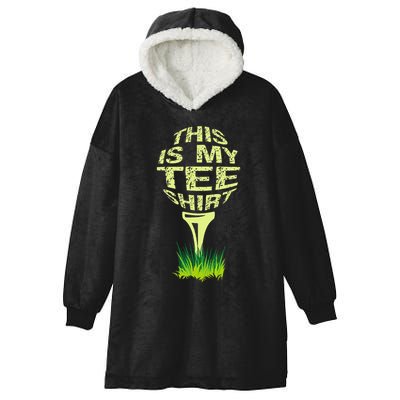 This Is My Golfer Hooded Wearable Blanket