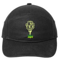 This Is My Golfer 7-Panel Snapback Hat