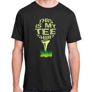 This Is My Golfer Adult ChromaSoft Performance T-Shirt