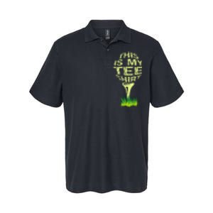 This Is My Golfer Softstyle Adult Sport Polo