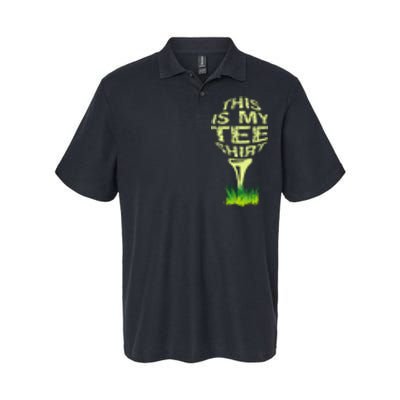 This Is My Golfer Softstyle Adult Sport Polo