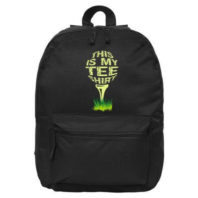 This Is My Golfer 16 in Basic Backpack