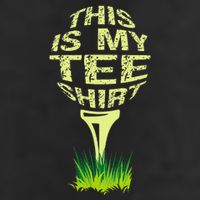 This Is My Golfer Crop Fleece Hoodie