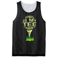 This Is My Golfer Mesh Reversible Basketball Jersey Tank