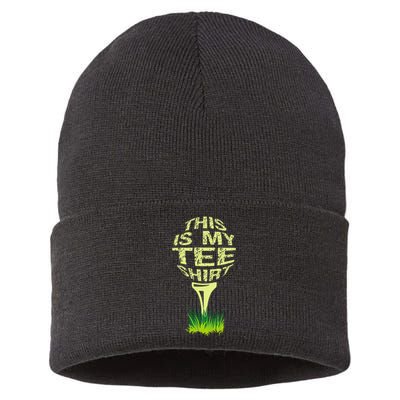 This Is My Golfer Sustainable Knit Beanie