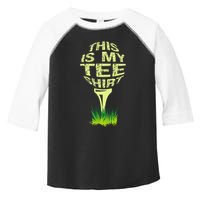 This Is My Golfer Toddler Fine Jersey T-Shirt