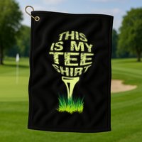 This Is My Golfer Golf Towel