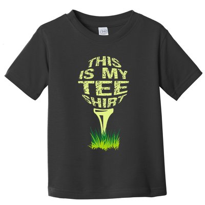 This Is My Golfer Toddler T-Shirt