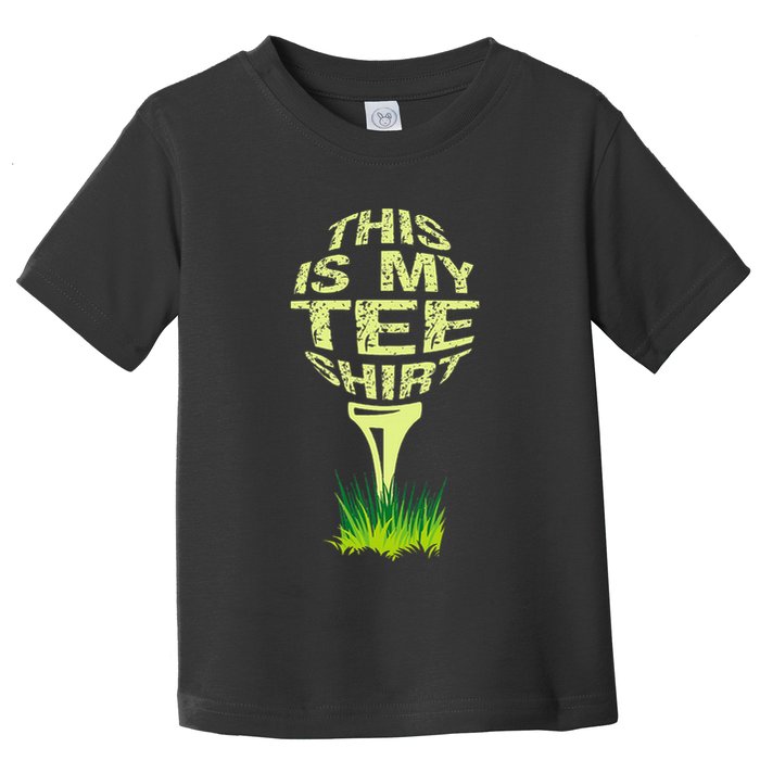 This Is My Golfer Toddler T-Shirt