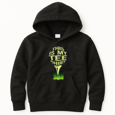 This Is My Golfer Kids Hoodie