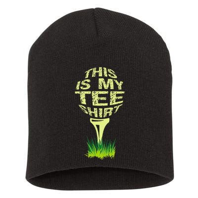 This Is My Golfer Short Acrylic Beanie