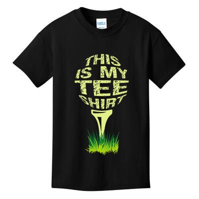 This Is My Golfer Kids T-Shirt