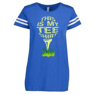 This Is My Golfer Enza Ladies Jersey Football T-Shirt