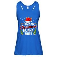 This Is My Christmas Pajama Shirts Ladies Essential Flowy Tank