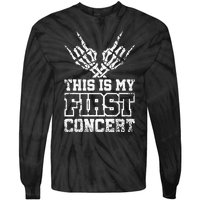 This Is My First Concert Tie-Dye Long Sleeve Shirt