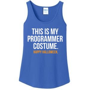 This Is My Programmer Costume Funny Halloween Funny Gift Ladies Essential Tank