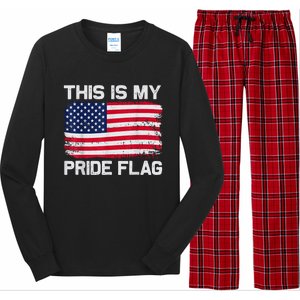 This Is My Pride Flag Long Sleeve Pajama Set