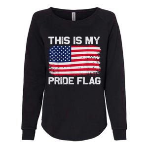 This Is My Pride Flag Womens California Wash Sweatshirt