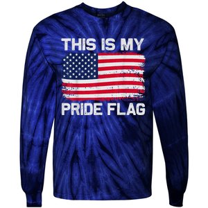 This Is My Pride Flag Tie-Dye Long Sleeve Shirt