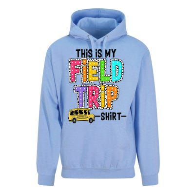 This Is My Fieldtrip Field Day Teachers Students School Bus Unisex Surf Hoodie