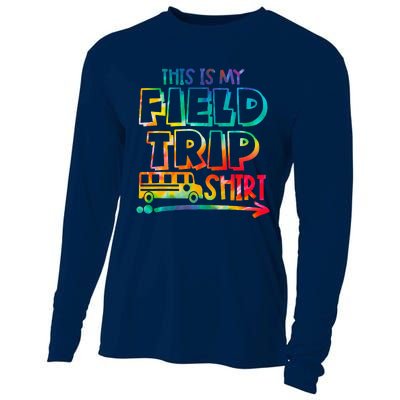 This Is My Field Trip Teachers Field Trip Day School Cooling Performance Long Sleeve Crew