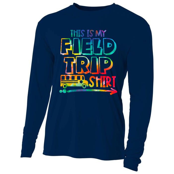 This Is My Field Trip Teachers Field Trip Day School Cooling Performance Long Sleeve Crew