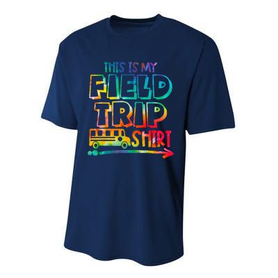 This Is My Field Trip Teachers Field Trip Day School Performance Sprint T-Shirt