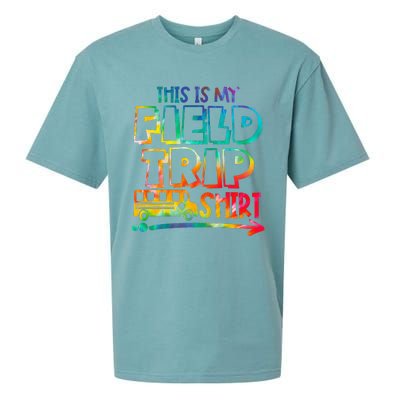 This Is My Field Trip Teachers Field Trip Day School Sueded Cloud Jersey T-Shirt