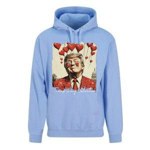 Trump Is My Valentine Funny Trump Valentine Retro Trump 2025 Unisex Surf Hoodie