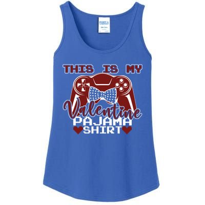 This Is My Valentine Pajama Funny Gift For Gamer Couples Gift Ladies Essential Tank