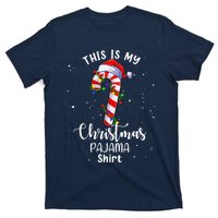 This Is My Christmas Pajama Candy Cane Boy Girl T-Shirt