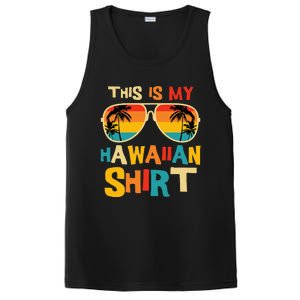 This Is My Hawaiian Tropical Luau Costume Party PosiCharge Competitor Tank