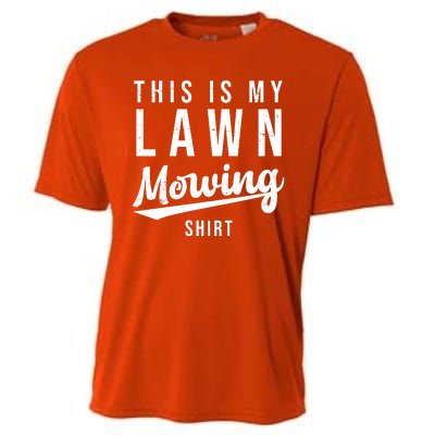 This Is My Lawn Mowing Shirt Cooling Performance Crew T-Shirt