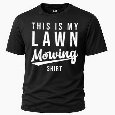 This Is My Lawn Mowing Shirt Performance Shirt