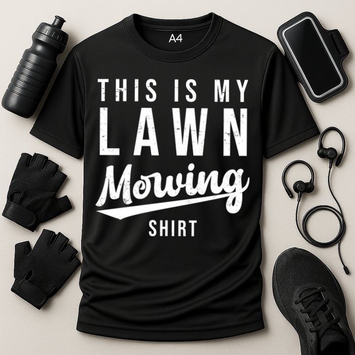 This Is My Lawn Mowing Shirt Cooling Performance Crew T-Shirt