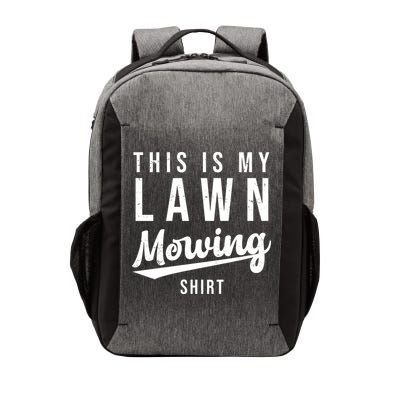 This Is My Lawn Mowing Shirt Vector Backpack