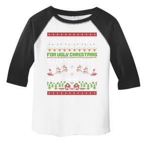 This Is My ItS Too Hot For Ugly Christmas Gift Toddler Fine Jersey T-Shirt