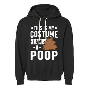 This Is My Costume I Am A Poop Halloween Poop Gift Garment-Dyed Fleece Hoodie