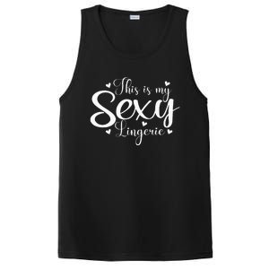 This Is My Sexy Lingerie Naughty Funny Valentine’S Day PosiCharge Competitor Tank