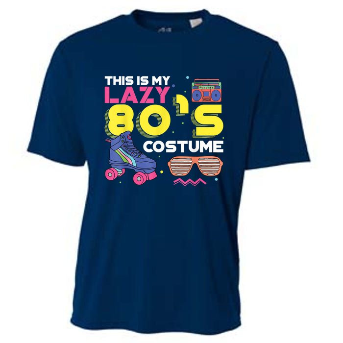 This Is My Lazy 80s Costume Funny Eighties Generation 80s Shirt Cooling Performance Crew T-Shirt